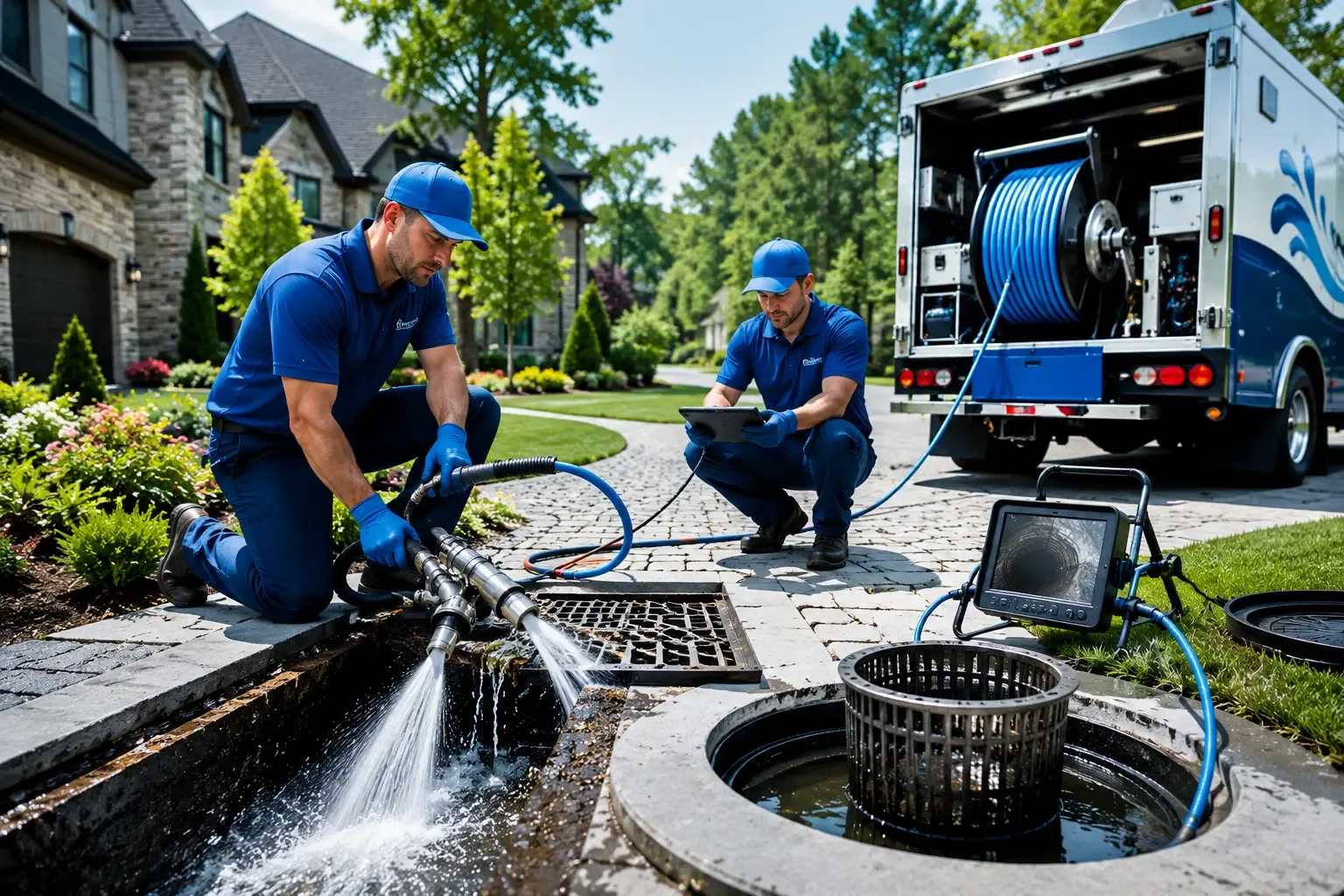 Local outdoor drain cleaning professionals in Pennsburg, PA