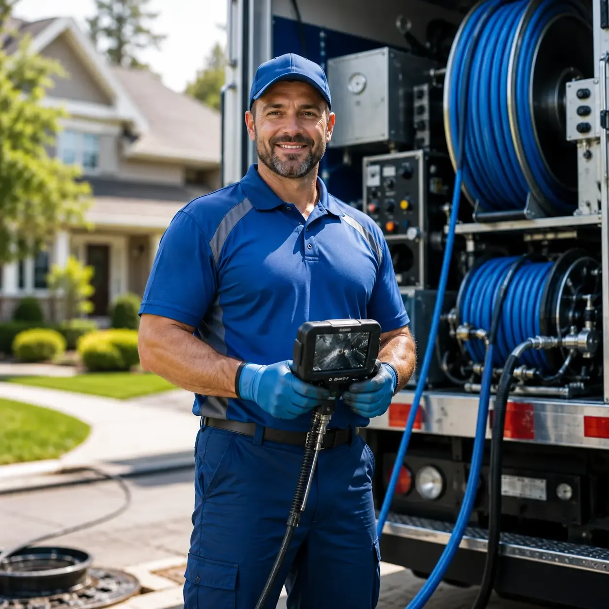 Local outdoor drain cleaning specialists in Pennsburg, PA